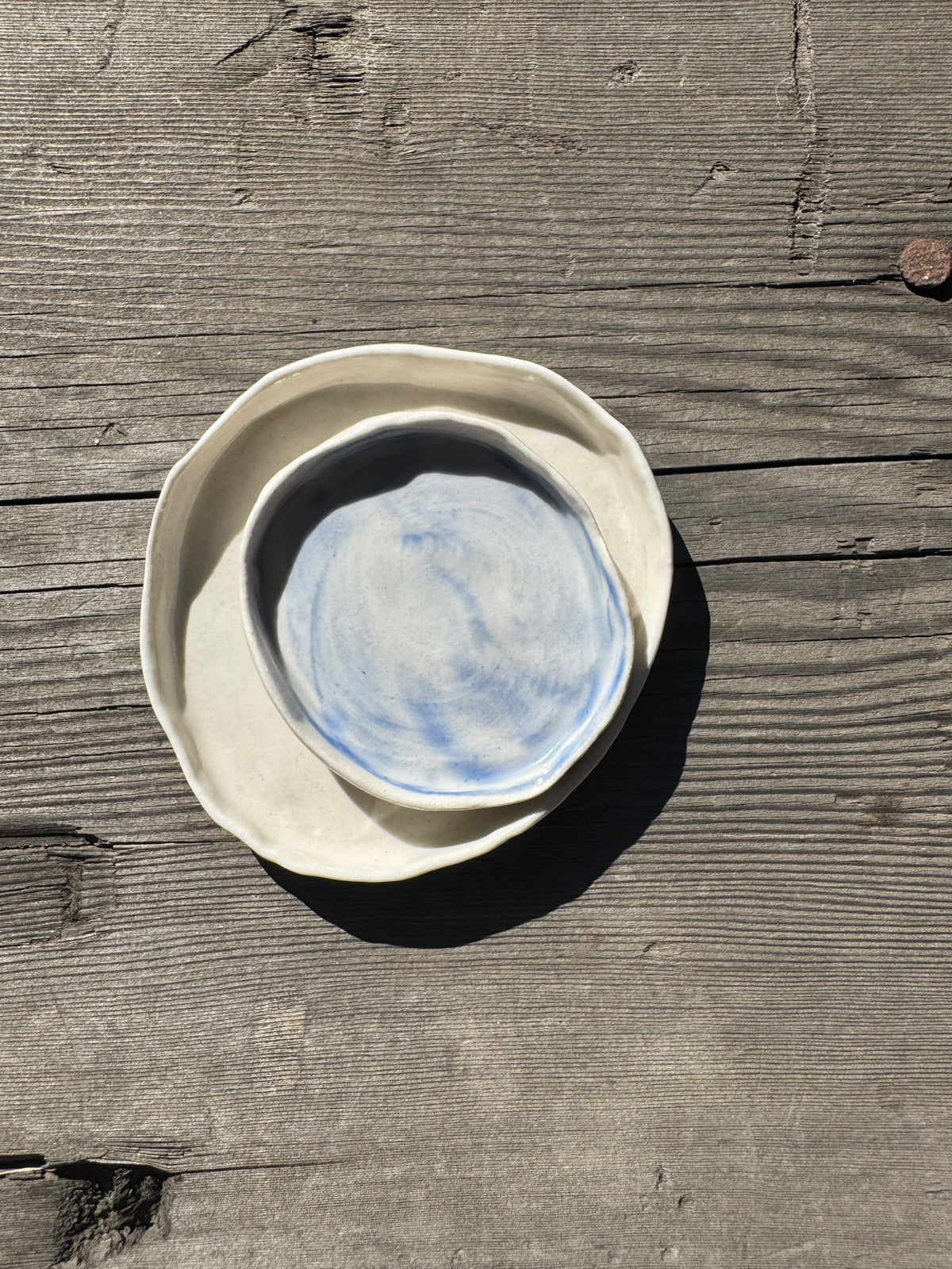 Pair Of Porcelain Dishes